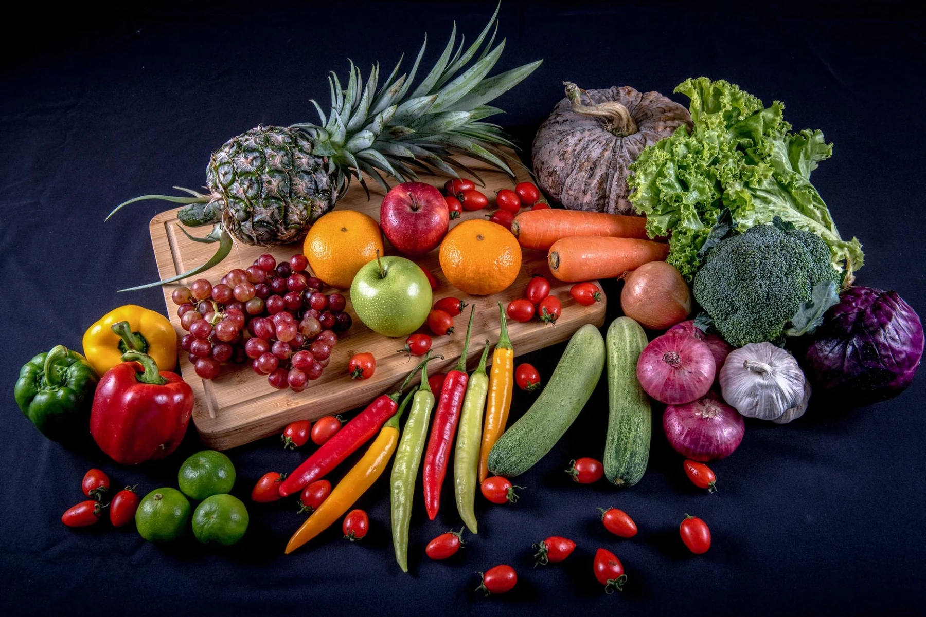 Fresh fruit, vegetables and spices — GBS Premium Fruits